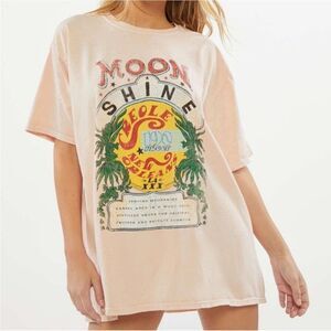 Project Social T Urban Outfitters Moonshine Oversized Graphic T-Shirt